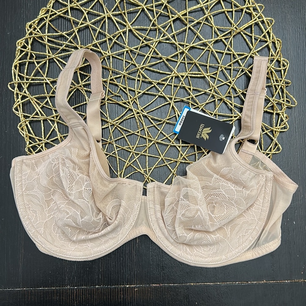 Wacoal 855225 Women size 34DDD Stark Beauty Underwire Bra New Nude - Picture 3 of 6